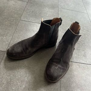 Men’s Vince Chelsea boots - dark grey size 11 US / 45 EU